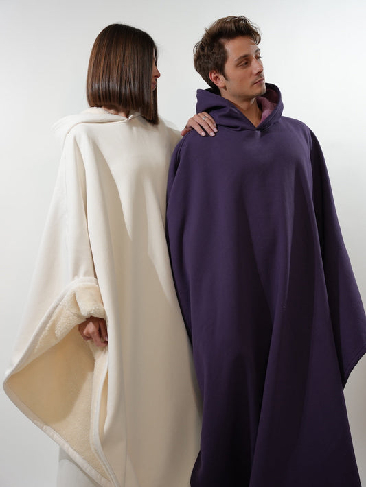 Cozy Warm SnugCloak- White