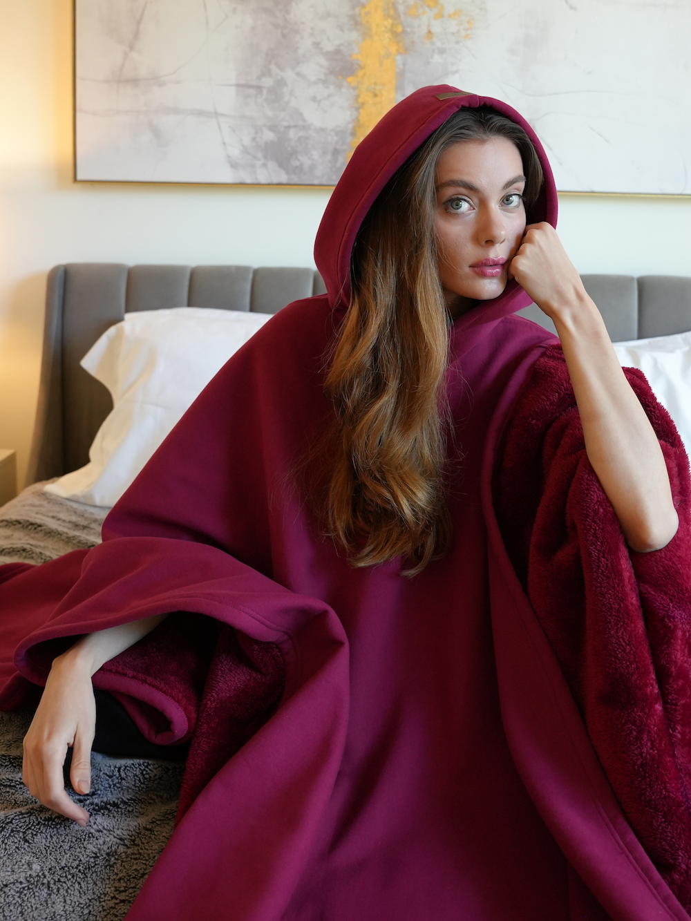 Heavyweight fabric 4-lbs hooded cloak-49% Off Sale Ends Today⚡️