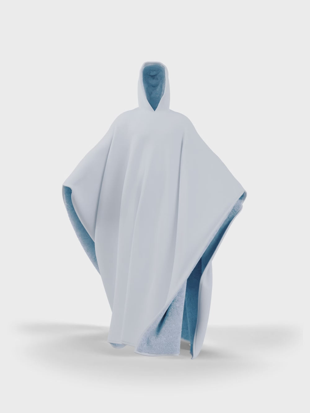 Cozy Warm SnugCloak-Midnight Plum-Daisy Print Style