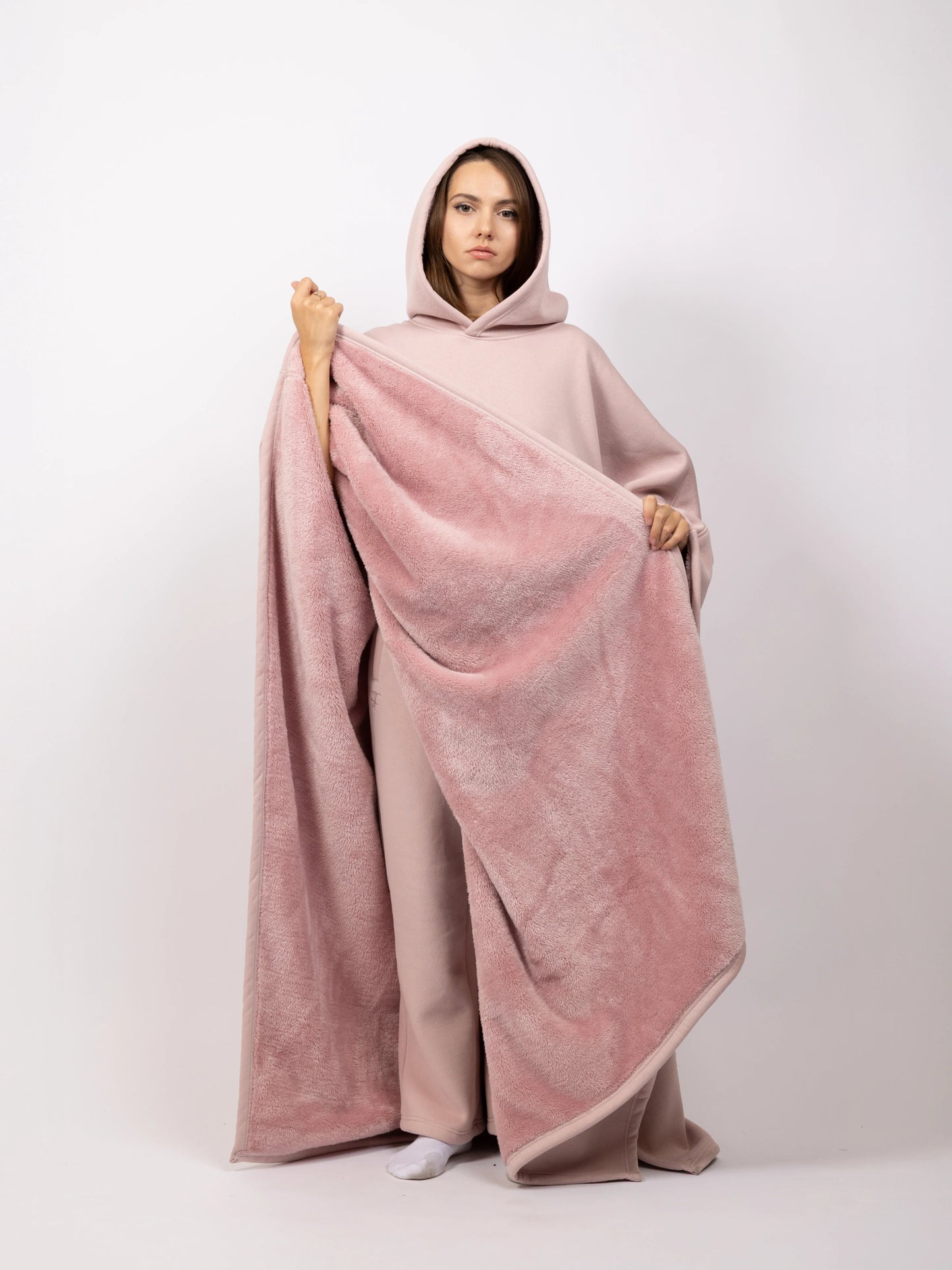 Cozy Warm SnugCloak-Starlight Blush