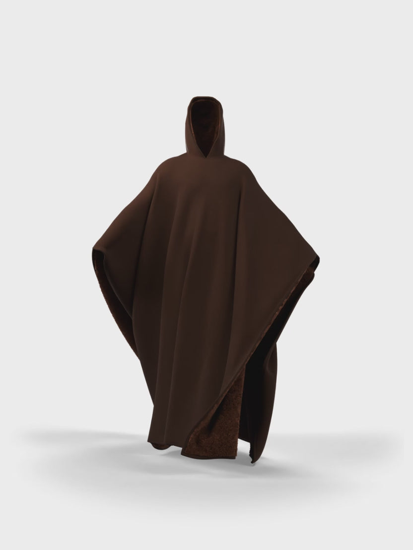 Cozy Warm SnugCloak-Terra Brown